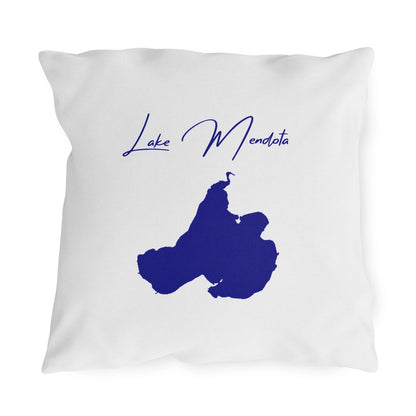 Wisconsin  Lake  Mendota  Outdoor  Pillow  front  position  view  from  front  18  x  18.webp