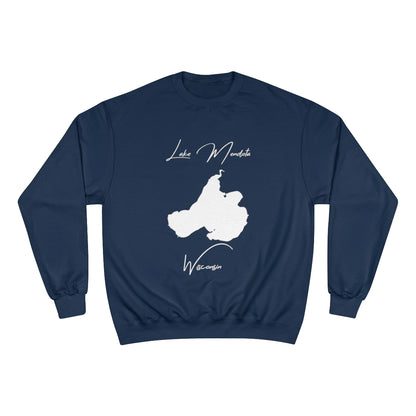 Wisconsin  Lake  Mendota  Sweatshirt  front  position  view  from  front  navy.webp