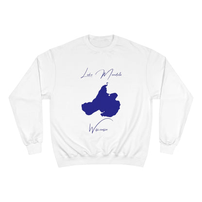 Wisconsin  Lake  Mendota  Sweatshirt  front  position  view  from  front  white.webp