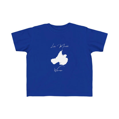Wisconsin  Lake  Mendota  Toddler  T-shirt  front  position  view  from  front  royal.webp