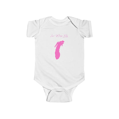 Wisconsin  Lake  Michigan  Onesie  front  position  view  from  front  white.webp