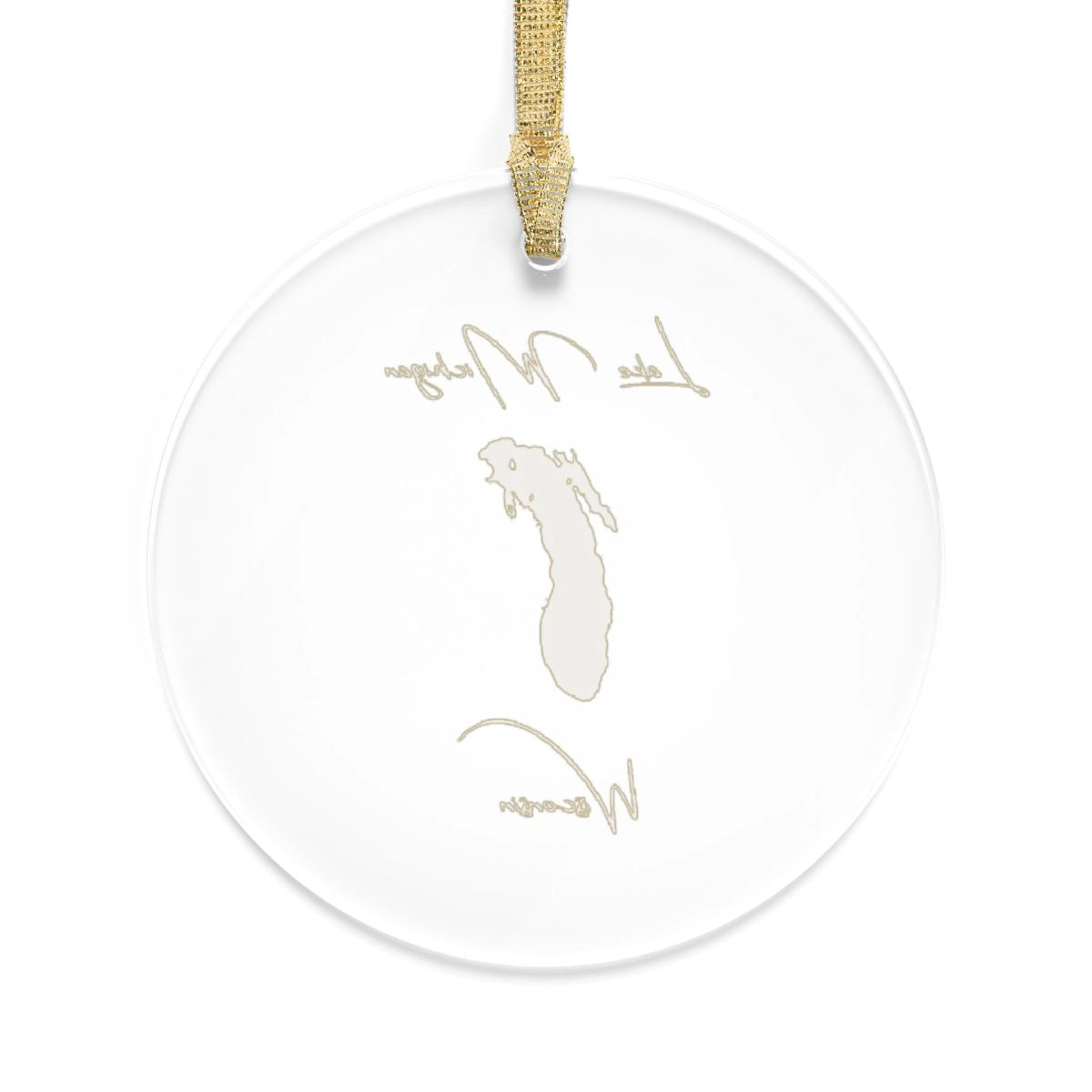 Wisconsin  Lake  Michigan  Tree  Ornament  other  position  view  from  back  round.webp