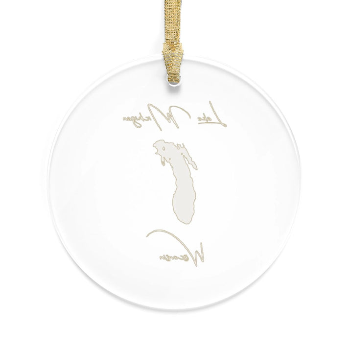 Wisconsin  Lake  Michigan  Tree  Ornament  other  position  view  from  back  round.webp