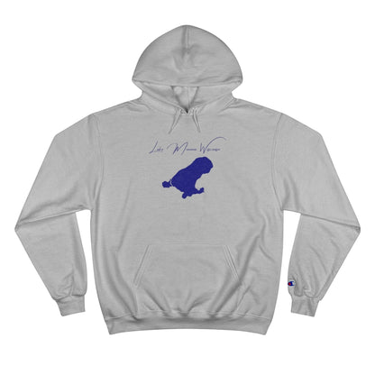 Wisconsin  Lake  Monona  Hoodie  front  position  view  from  front  light  steel.webp