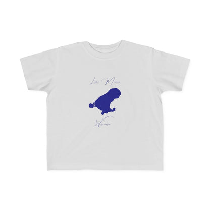 Wisconsin  Lake  Monona  Toddler  T-shirt  front  position  view  from  front  silver.webp