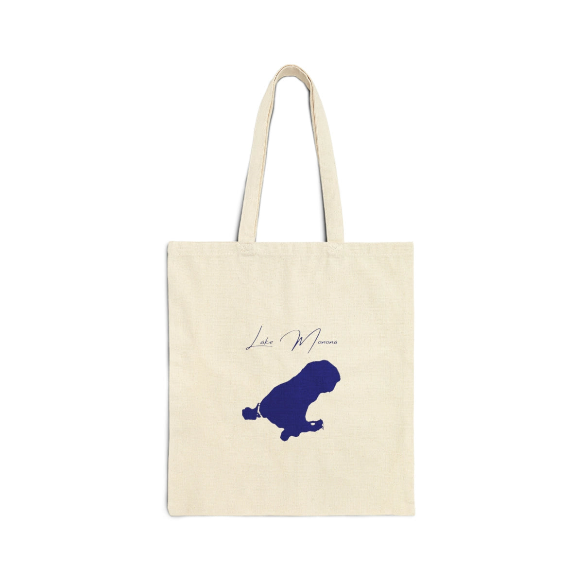 Wisconsin  Lake  Monona  Tote  Bag  back  position  view  from  back  15  x  16.webp