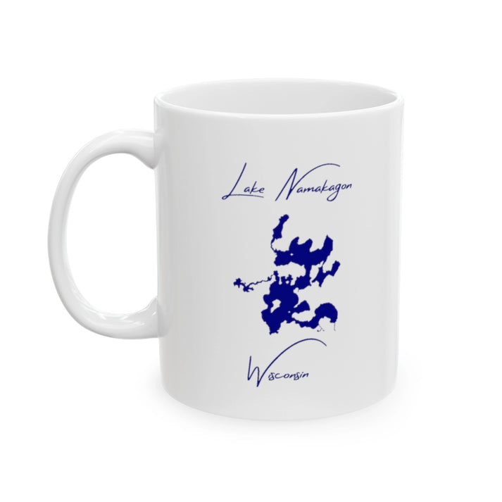 Wisconsin  Lake  Namakagon  Ceramic  Mug  other  position  view  from  left  11oz.webp