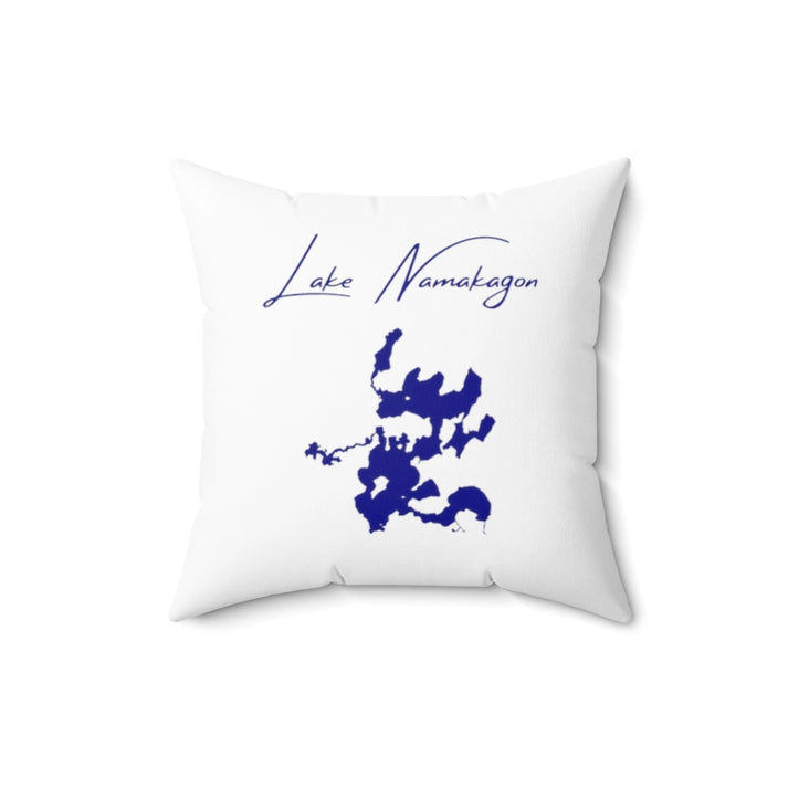 Wisconsin  Lake  Namakagon  Pillow  front  position  view  from  back  16  x  16.webp