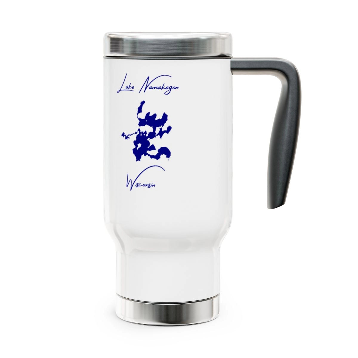 Wisconsin  Lake  Namakagon  Travel  Mug  other  position  view  from  right  14oz.webp