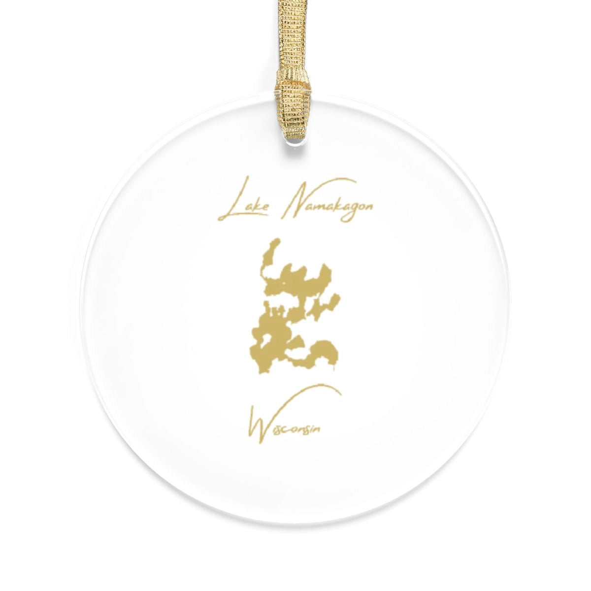 Wisconsin  Lake  Namakagon  Tree  Ornament  other  position  view  from  front  round.webp