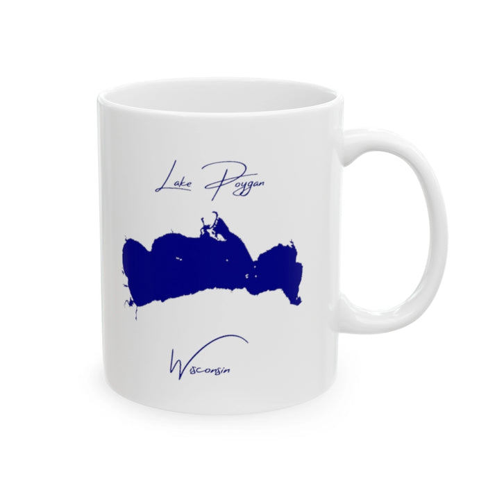 Wisconsin  Lake  Poygan  Ceramic  Mug  other  position  view  from  right  11oz.webp