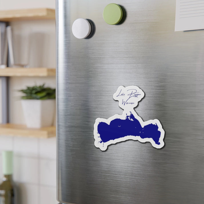 Wisconsin  Lake  Poygan  Die  Cut  Magnet  front  position  view  from  context-2  4  x  4.webp