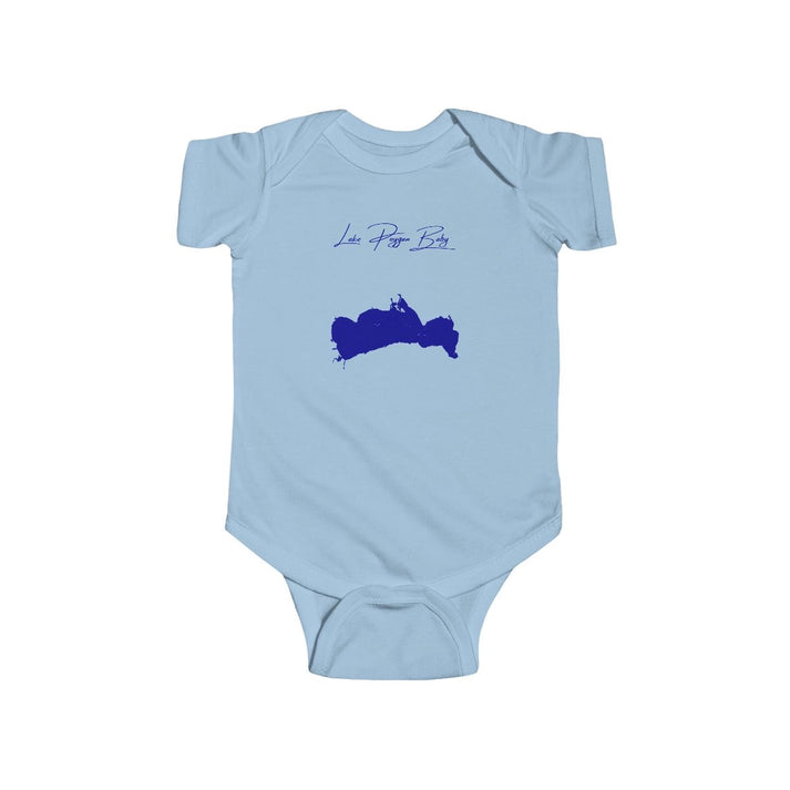 Wisconsin  Lake  Poygan  Onesie  front  position  view  from  front  light  blue.webp