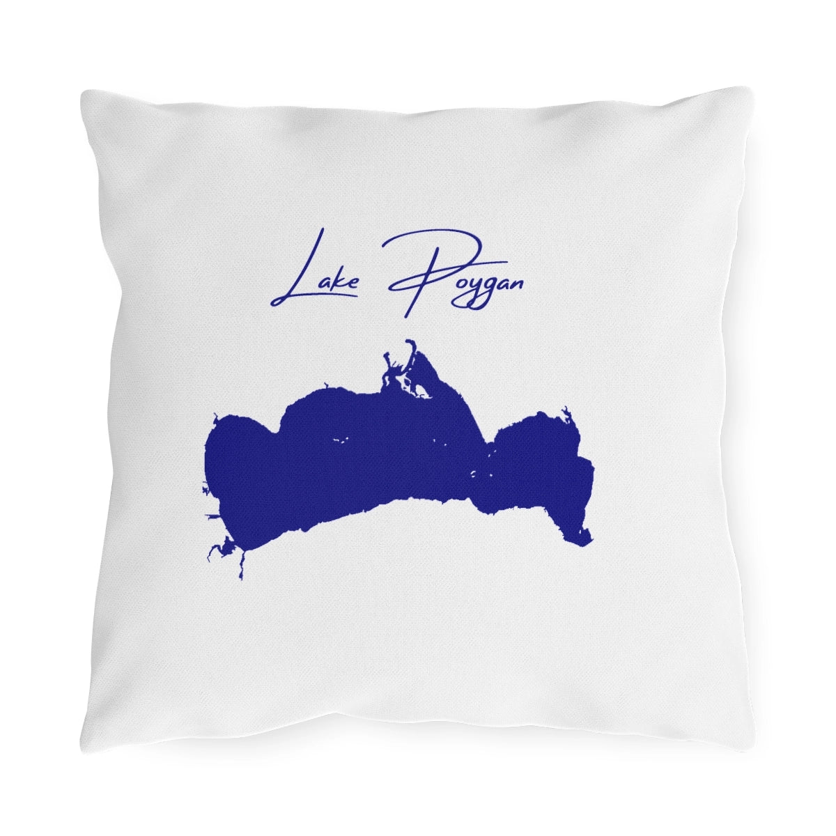 Wisconsin  Lake  Poygan  Outdoor  Pillow  front  position  view  from  front  16  x  16.webp