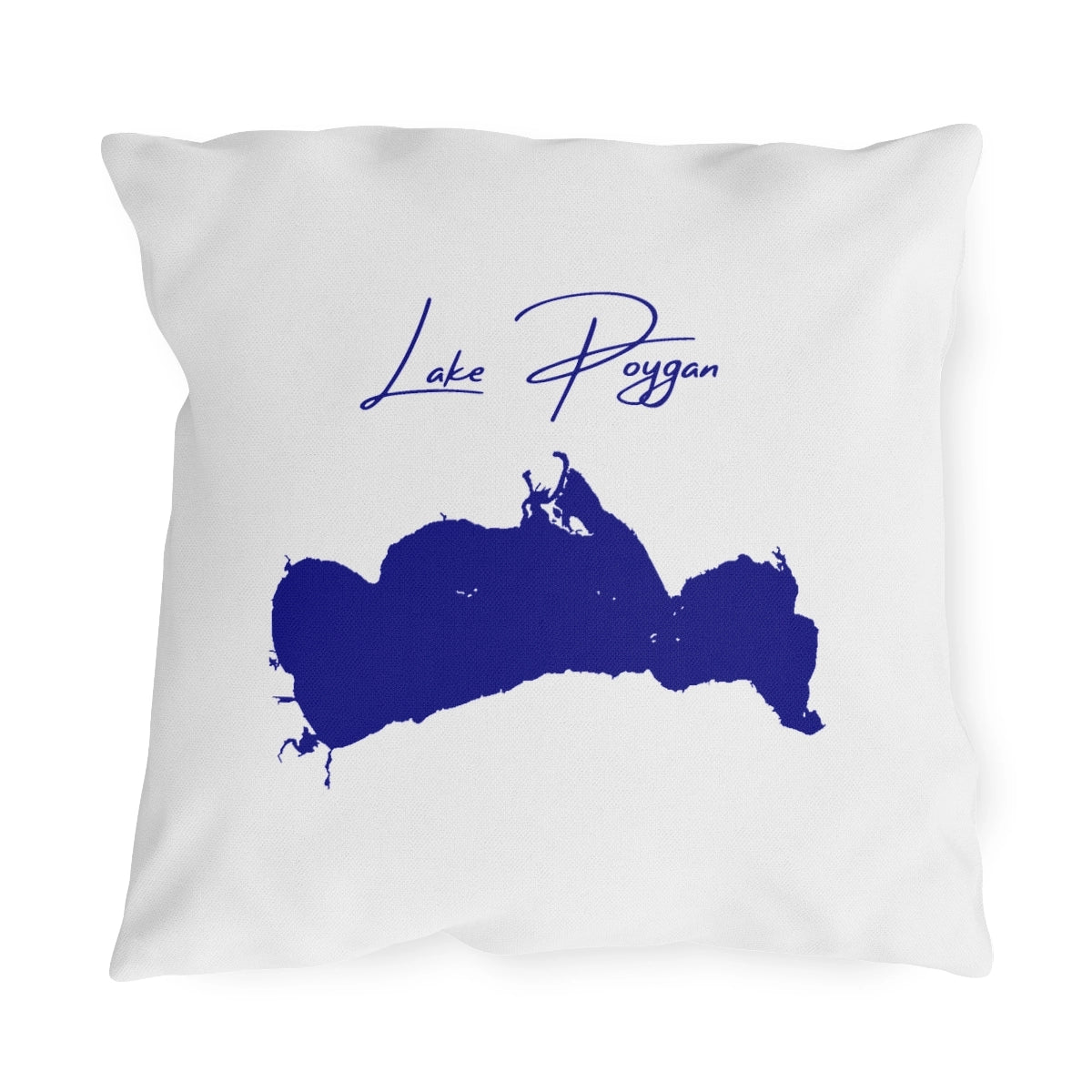 Wisconsin  Lake  Poygan  Outdoor  Pillow  front  position  view  from  front  18  x  18.webp