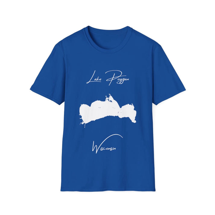 Wisconsin  Lake  Poygan  T-shirt  front  position  view  from  front  royal.webp