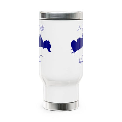 Wisconsin  Lake  Poygan  Travel  Mug  other  position  view  from  front  14oz.webp