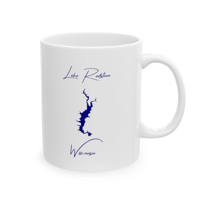 Wisconsin  Lake  Redstone  Ceramic  Mug  other  position  view  from  right  11oz.webp