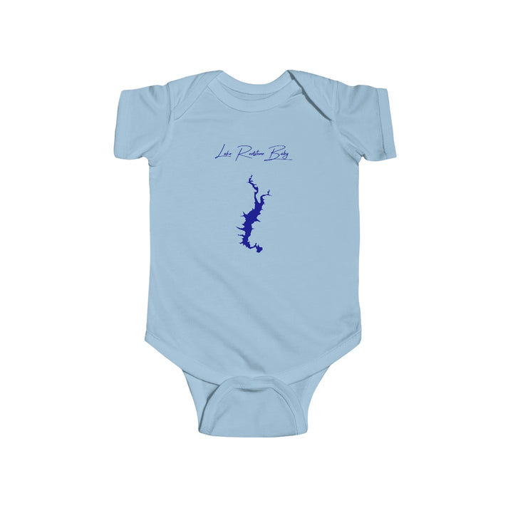 Wisconsin  Lake  Redstone  Onesie  front  position  view  from  front  light  blue.webp