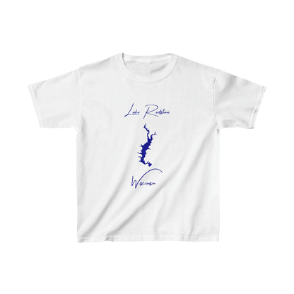 Wisconsin  Lake  Redstone  Youth  T-shirt  front  position  view  from  front  white.webp