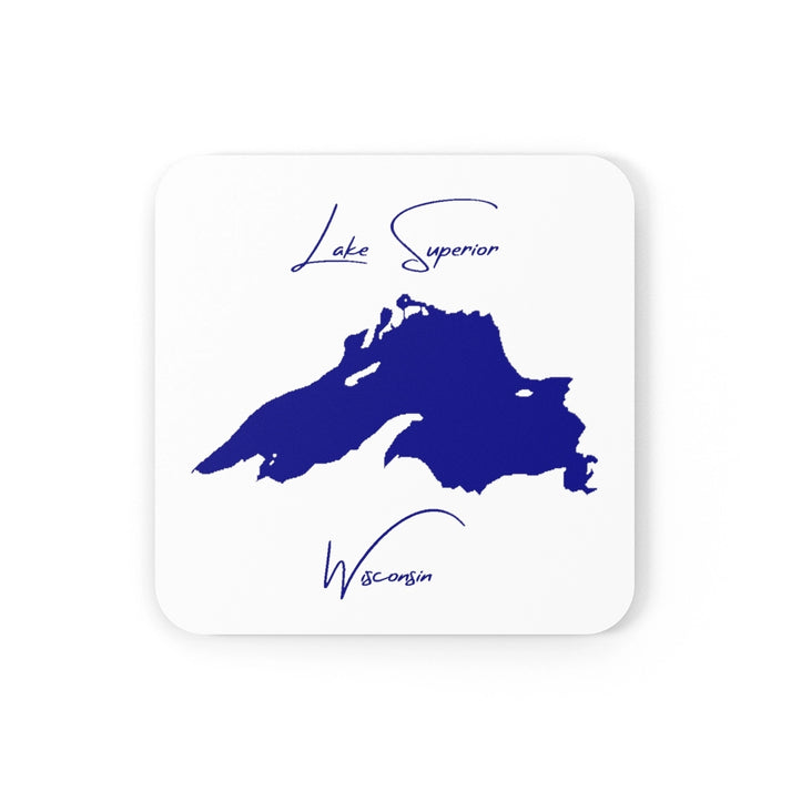 Wisconsin  Lake  Superior  Coaster  Set  front  position  view  from  front  3.75  x  3.75.webp