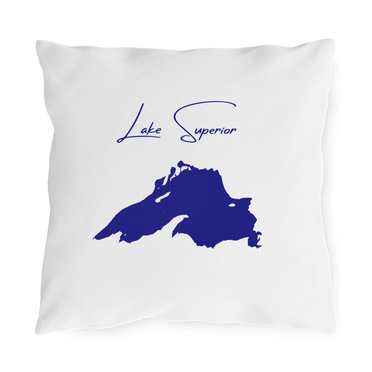 Wisconsin  Lake  Superior  Outdoor  Pillow  front  position  view  from  front  16  x  16.webp