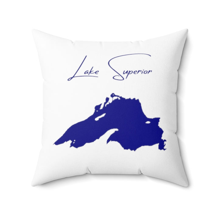 Wisconsin  Lake  Superior  Pillow  front  position  view  from  back  20  x  20.webp