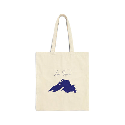 Wisconsin  Lake  Superior  Tote  Bag  back  position  view  from  back  15  x  16.webp