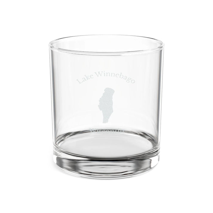 Wisconsin  Lake  Winnebago  Engraved  Whiskey  Glass  other  position  view  from  front  10.5oz.webp
