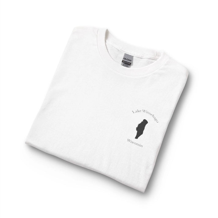 Wisconsin  Lake  Winnebago  Long  Sleeve  Fishing  T-shirt  other  position  view  from  folded  white.webp
