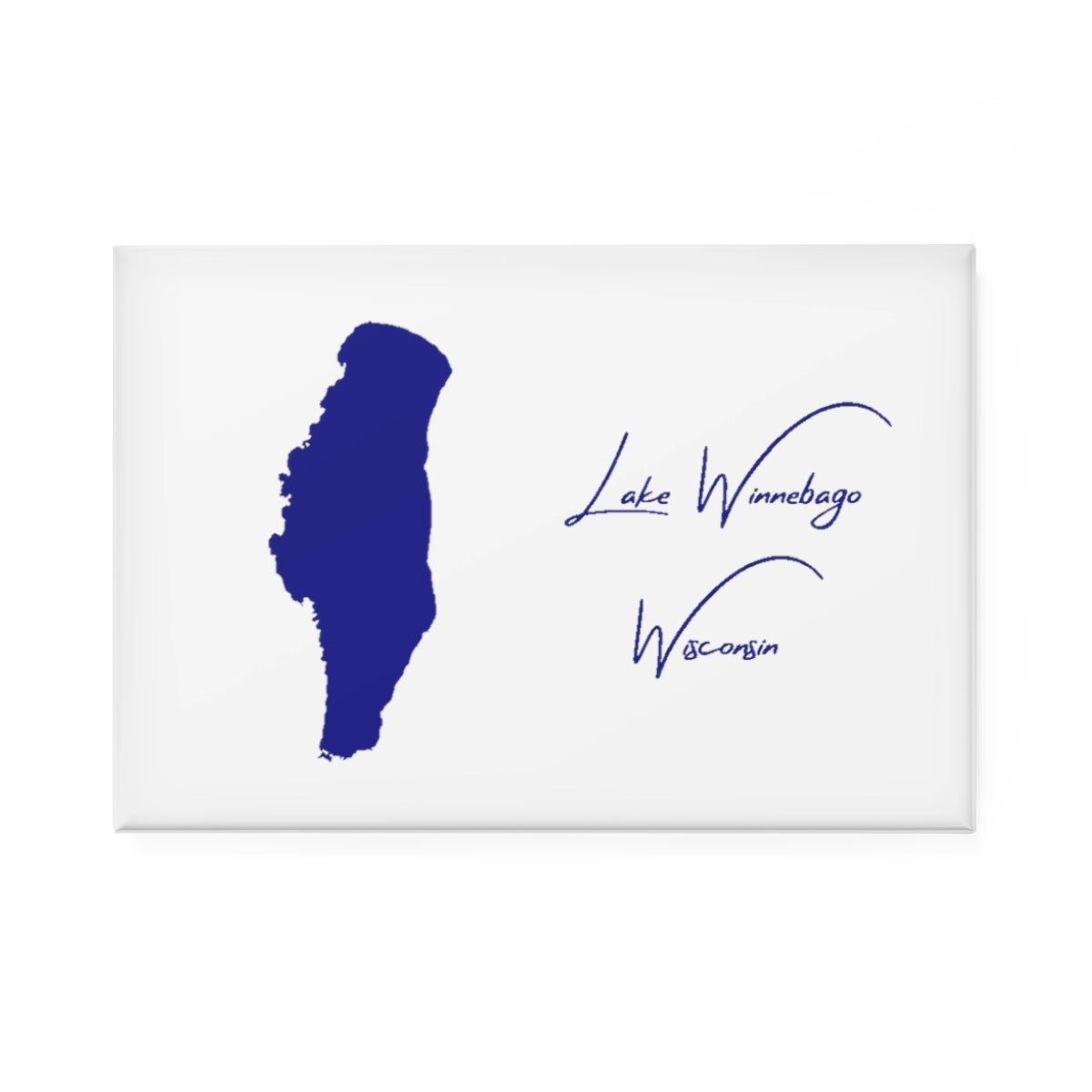 Wisconsin  Lake  Winnebago  Magnet  front  position  view  from  front  2  x  3.webp