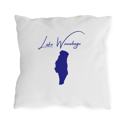 Wisconsin  Lake  Winnebago  Outdoor  Pillow  back  position  view  from  back  18  x  18.webp