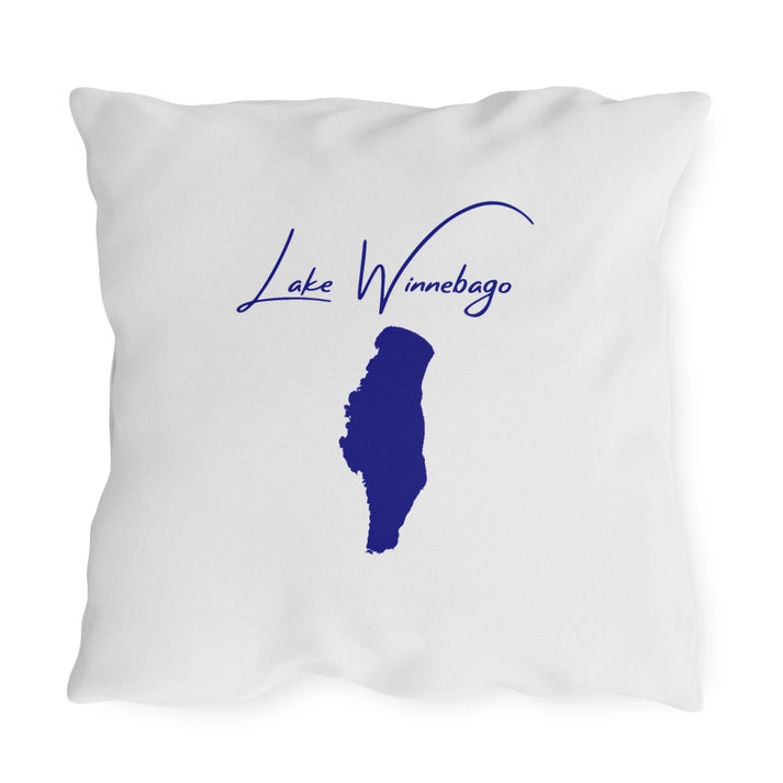 Wisconsin  Lake  Winnebago  Outdoor  Pillow  back  position  view  from  back  20  x  20.webp