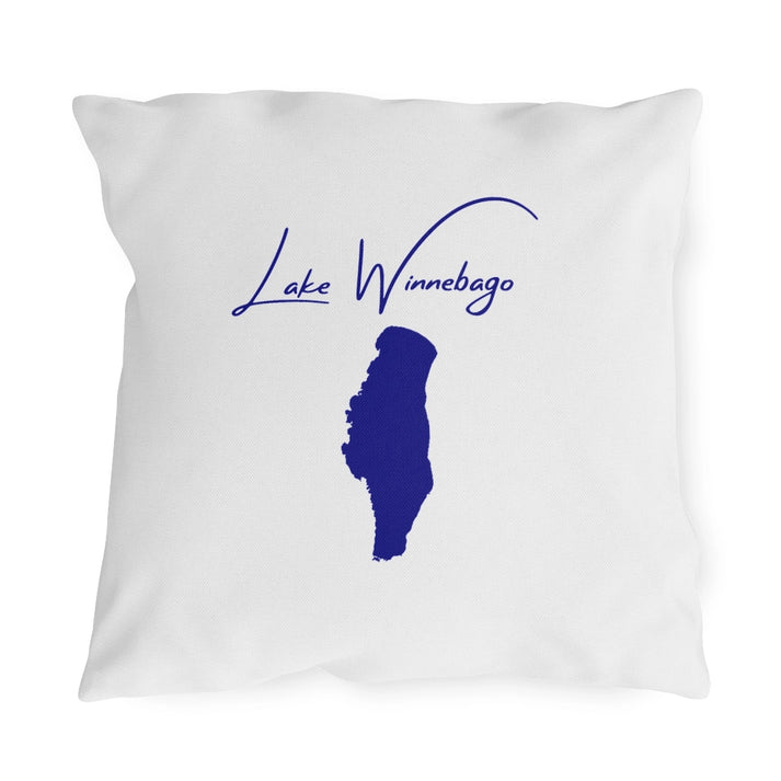 Wisconsin  Lake  Winnebago  Outdoor  Pillow  front  position  view  from  front  18  x  18.webp
