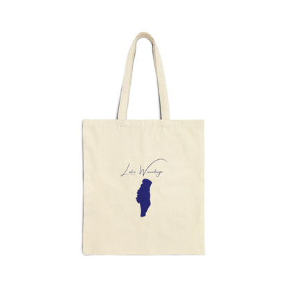 Wisconsin  Lake  Winnebago  Tote  Bag  back  position  view  from  back  15  x  16.webp