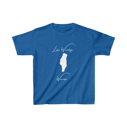 Wisconsin  Lake  Winnebago  Youth  T-shirt  front  position  view  from  front  royal.webp