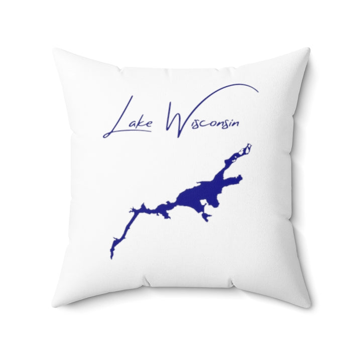 Wisconsin  Lake  Wisconsin  Pillow  front  position  view  from  back  20  x  20.webp