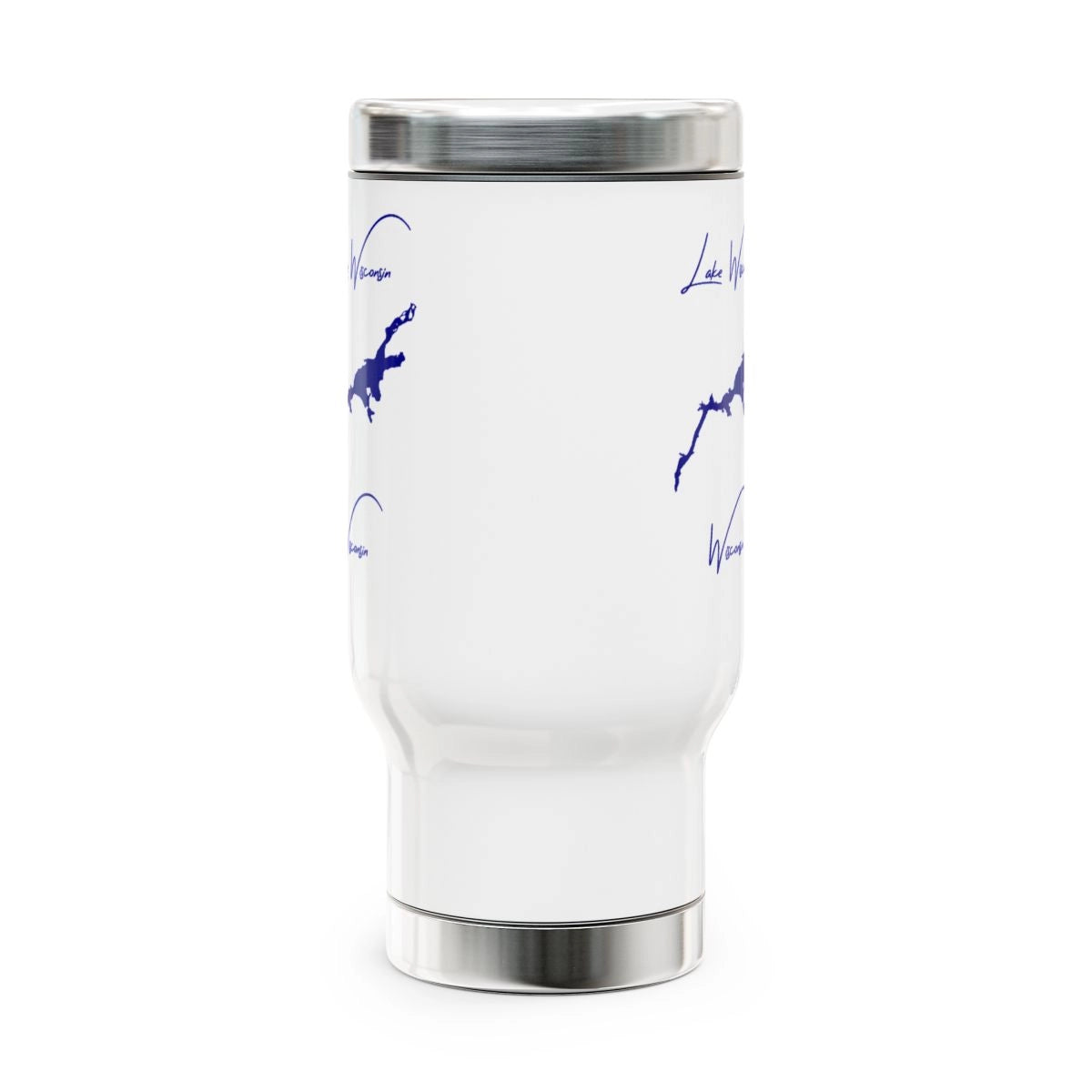 Wisconsin  Lake  Wisconsin  Travel  Mug  other  position  view  from  front  14oz.webp