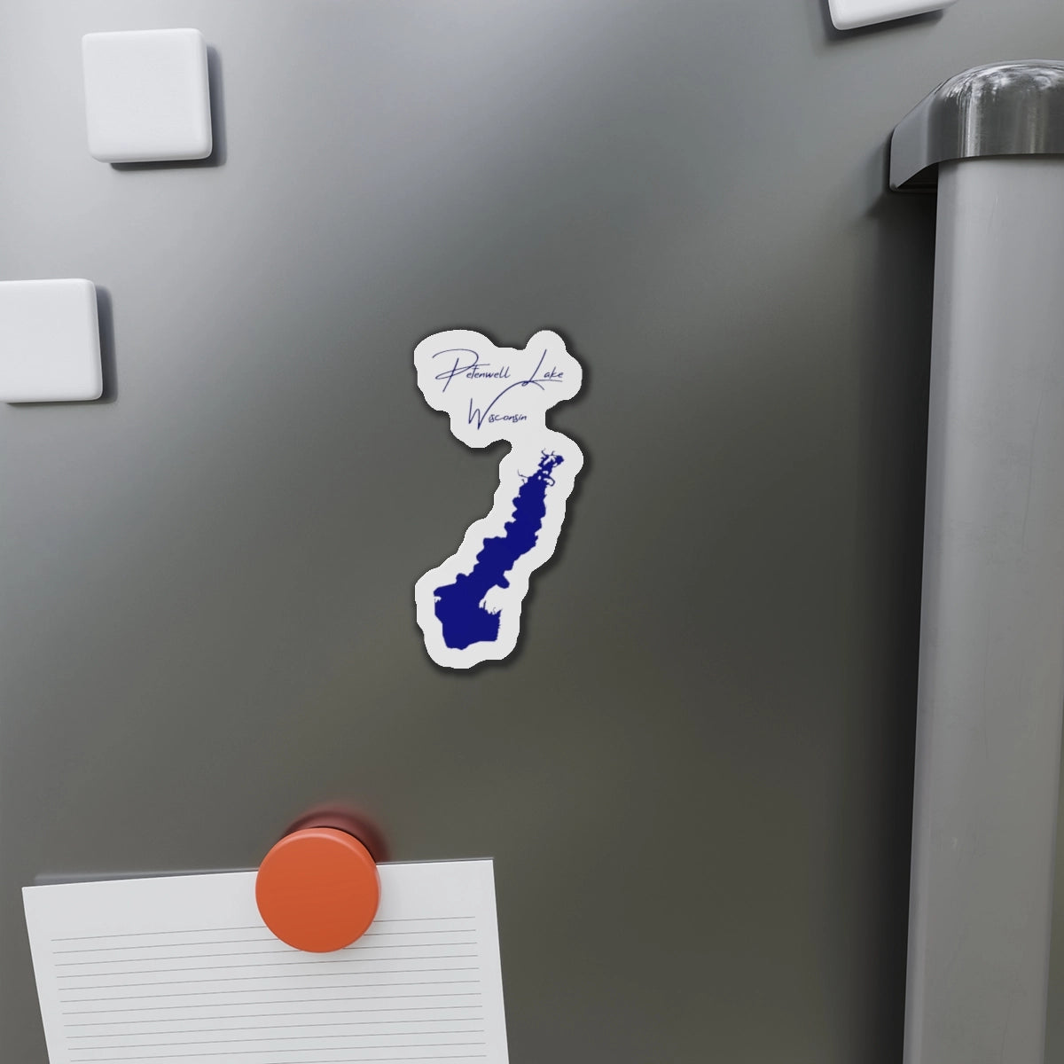 Wisconsin  Petenwell  Lake  Die  Cut  Magnet  front  position  view  from  context-1  4  x  4.webp