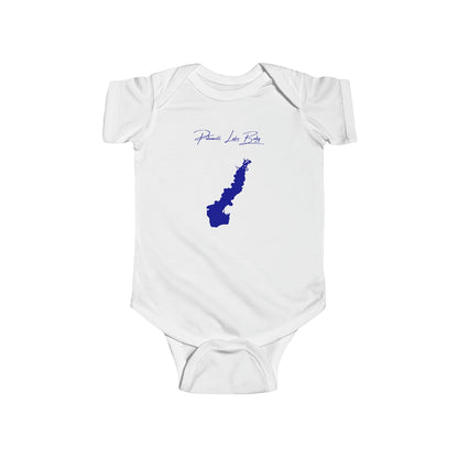 Wisconsin  Petenwell  Lake  Onesie  front  position  view  from  front  white.webp