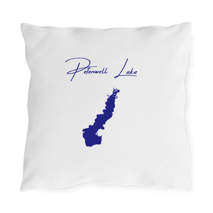 Wisconsin  Petenwell  Lake  Outdoor  Pillow  front  position  view  from  front  16  x  16.webp