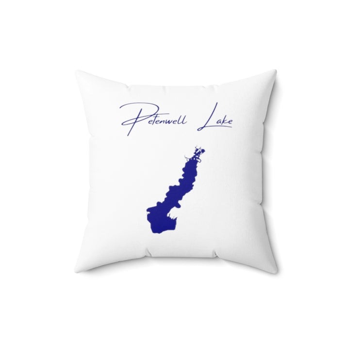 Wisconsin  Petenwell  Lake  Pillow  front  position  view  from  front  16  x  16.webp