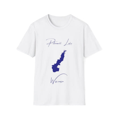 Wisconsin  Petenwell  Lake  T-shirt  front  position  view  from  front  white.webp