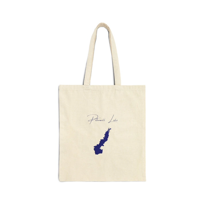 Wisconsin  Petenwell  Lake  Tote  Bag  back  position  view  from  back  15  x  16.webp