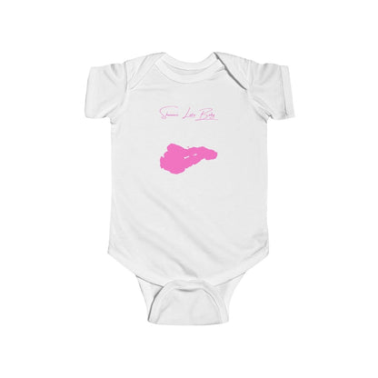 Wisconsin  Shawano  Lake  Onesie  front  position  view  from  front  white.webp