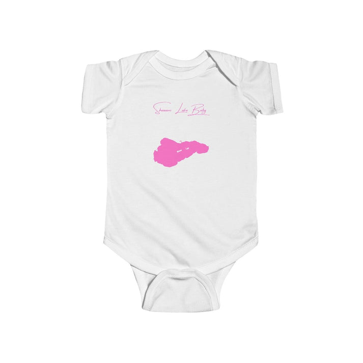 Wisconsin  Shawano  Lake  Onesie  front  position  view  from  front  white.webp
