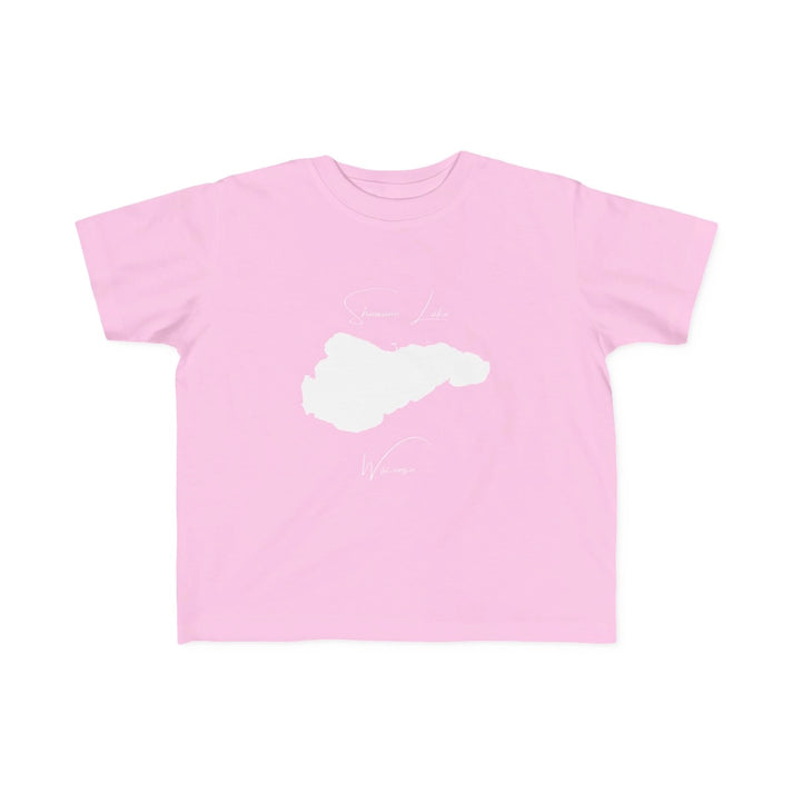 Wisconsin  Shawano  Lake  Toddler  T-shirt  front  position  view  from  front  pink.webp