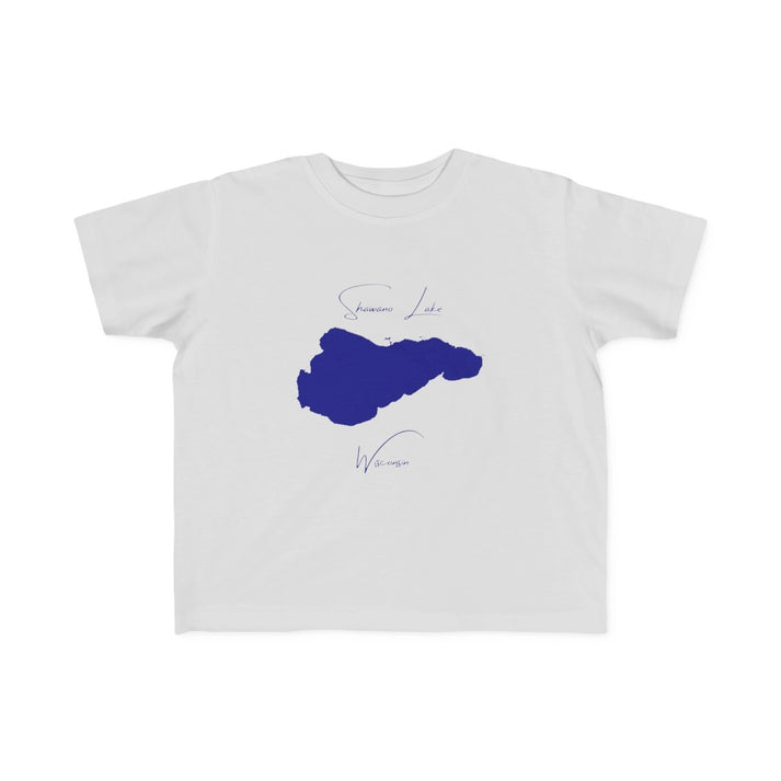 Wisconsin  Shawano  Lake  Toddler  T-shirt  front  position  view  from  front  silver.webp