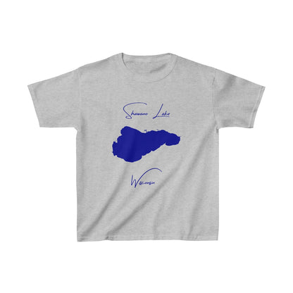 Wisconsin  Shawano  Lake  Youth  T-shirt  front  position  view  from  front  sport  grey.webp