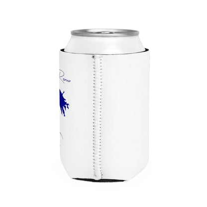 Wyoming  Alcova  Reservoir  Can  Koozie  all  position  view  from  right  white.webp